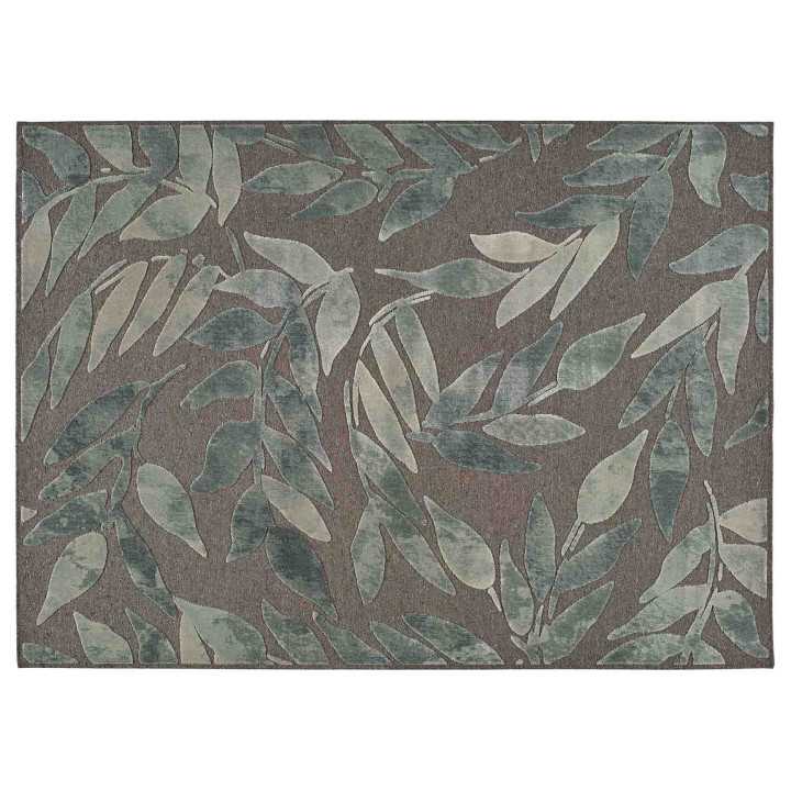 Tapete Leafy tecido viscosa | Tapete para sala e quarto