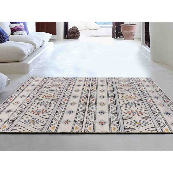 Tapete Mabel de pelo curto | Tapete para sala e quarto