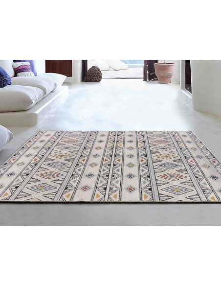 Tapete Mabel de pelo curto | Tapete para sala e quarto