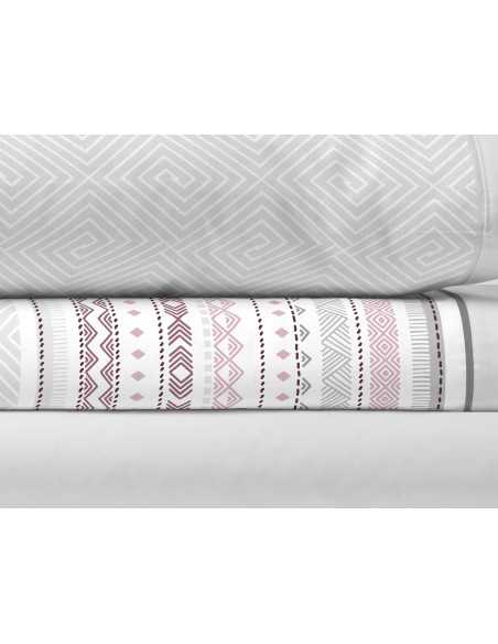 Juego de sábanas Romy gris | Sábanas de entretiempo y verano