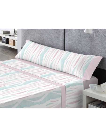 Juego de sábanas Sira violeta | Sábanas de entretiempo y verano