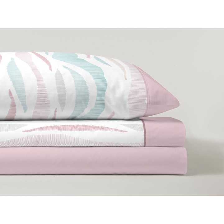 Jogo de lençóis Sira violeta | Lençóis de meia estação e verão | Revitex