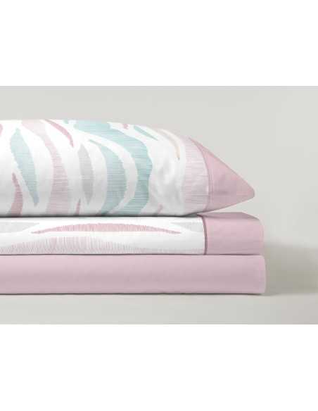 Jogo de lençóis Sira violeta | Lençóis de meia estação e verão | Revitex