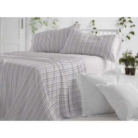 Lençóis de burrito branco 100% algodão Haze Cinza | Design exclusivo 2