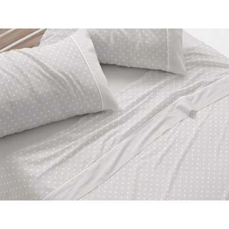 Lençóis Burrito Branco 100% Algodão Telva Nude | Design exclusivo