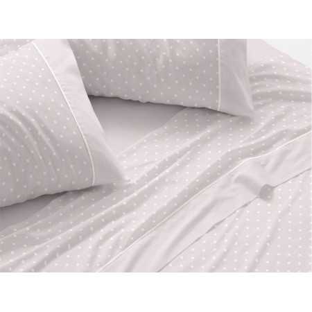 Lençóis Burrito Branco 100% Algodão Telva Nude | Design exclusivo 2