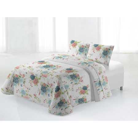 Colcha bouti Alvor azul | Colcha ligera entretiempo y verano