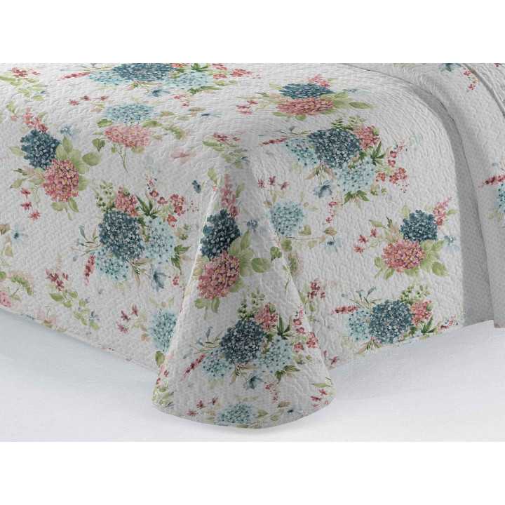 Colcha bouti Alvor azul | Colcha ligera entretiempo y verano