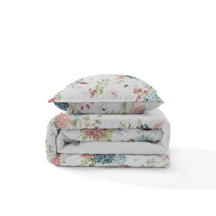 Colcha bouti Alvor azul | Colcha ligera entretiempo y verano