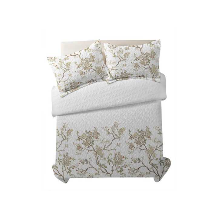 Colcha bouti Comporta beige| Colcha ligera entretiempo y verano