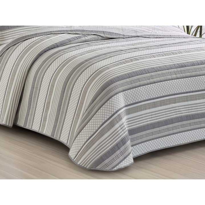 Colcha bouti Jacquard Paradise Gris | Colcha primavera verano