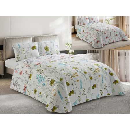 Colcha Jacquard reversível Pinedo | Colcha Primavera Verão