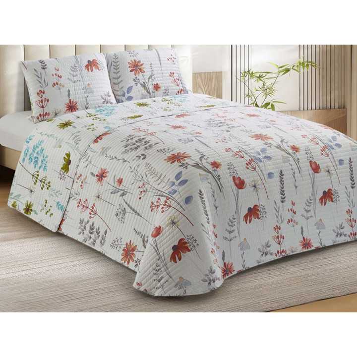 Colcha bouti reversible Pinedo | Colcha primavera verano