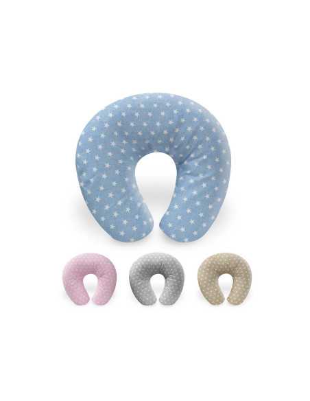 Almohada lactancia azul | Cojin de amamantar madres | Revitex