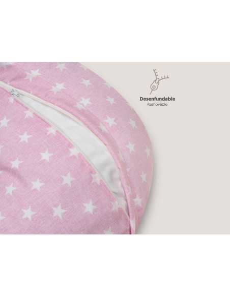 Almofada de amamentação rosa | Almofada de amamentação para mães | Revitex