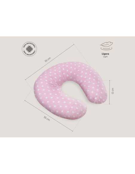 Almofada de amamentação rosa | Almofada de amamentação para mães | Revitex