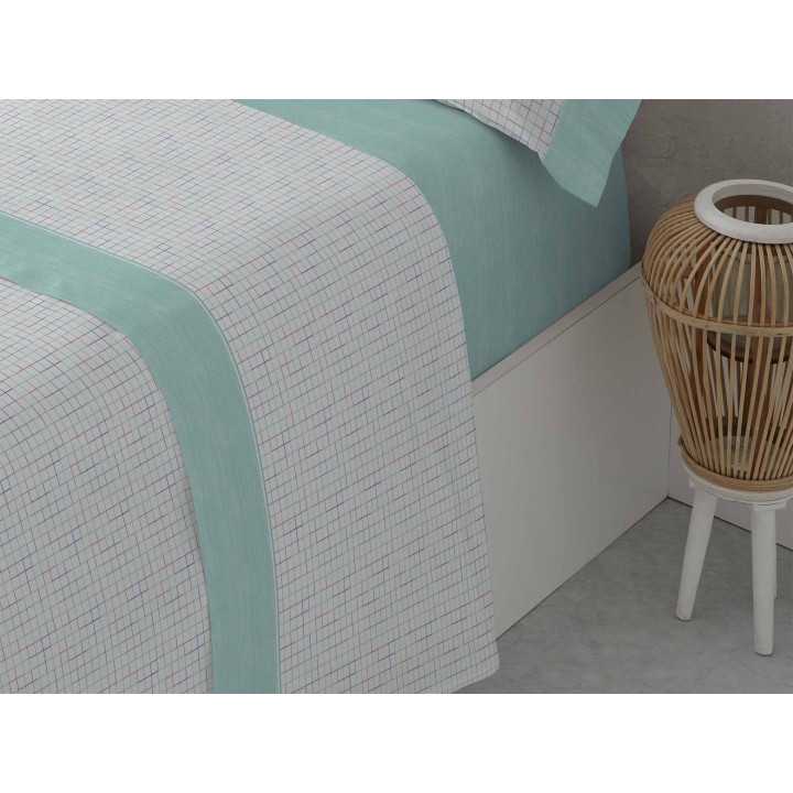 Juego Sábanas Sabina Verde | Sábanas planchado fácil | Revitex