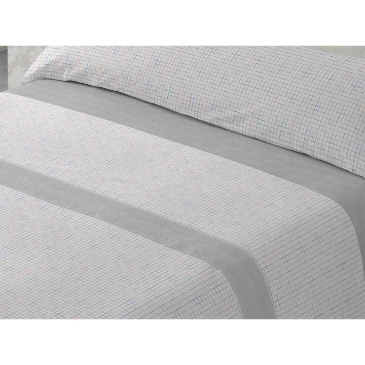 Juego Sábanas Sabina Gris | Sábanas planchado fácil | Revitex