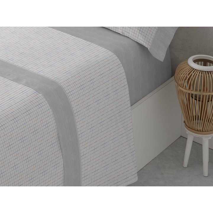 Juego Sábanas Sabina Gris | Sábanas planchado fácil | Revitex