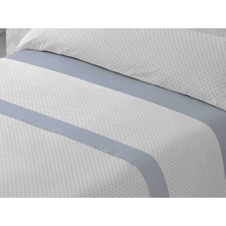 Juego Sábanas Renata azul | Sábanas planchado fácil | Revitex