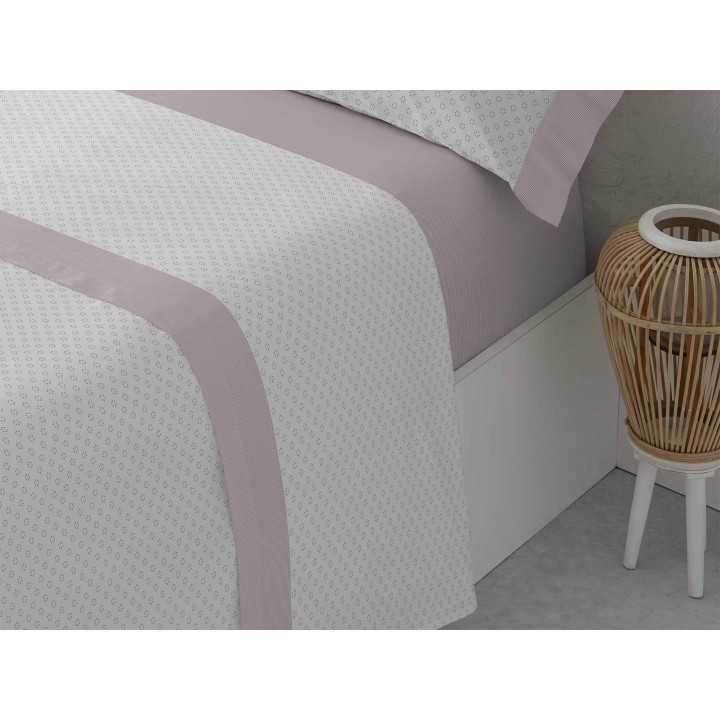 Juego Sábanas Renata rosa | Sábanas planchado fácil | Revitex