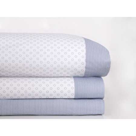 Juego Sábanas Renata azul | Sábanas planchado fácil | Revitex 2