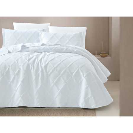 Colcha Bouti Benito blanco | Colcha relieve primavera verano