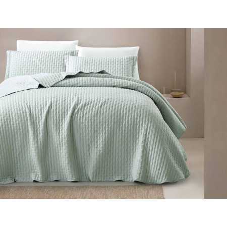 Colcha Bouti Baltasar verde | Colcha relieve primavera verano