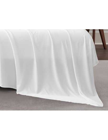 Juego de sábanas Percal blanco | 100% Bambú orgánico