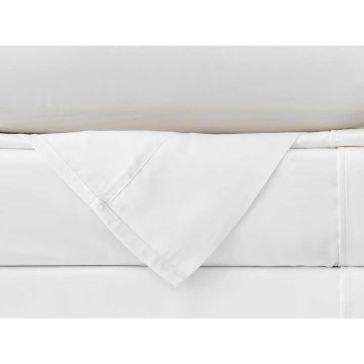 Juego de sábanas Percal blanco | 100% Bambú orgánico