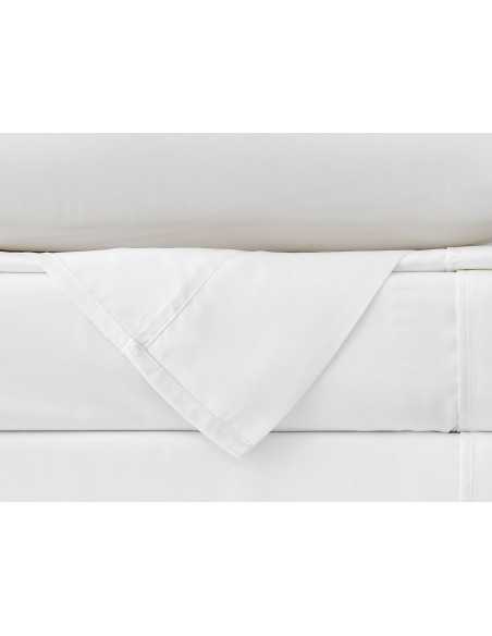 Juego de sábanas Percal blanco | 100% Bambú orgánico