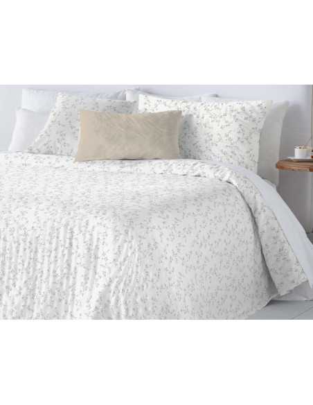 Colcha bouti reversible Abril beige | Colcha primavera y verano