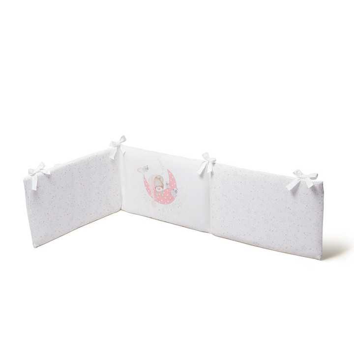 Funda Nórdica con Relleno y Protector Sleeping rosa | Ropa cuna | Revitex