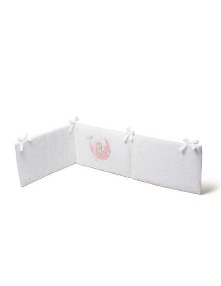 Funda Nórdica con Relleno y Protector Sleeping rosa | Ropa cuna | Revitex