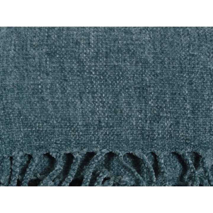 Plaid chenilla Luana Jade| mantas dormitorio salón