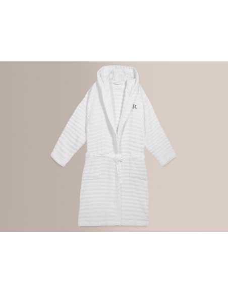 Roupão e chinelos brancos Don Algodón Arlet | Pacote de presente