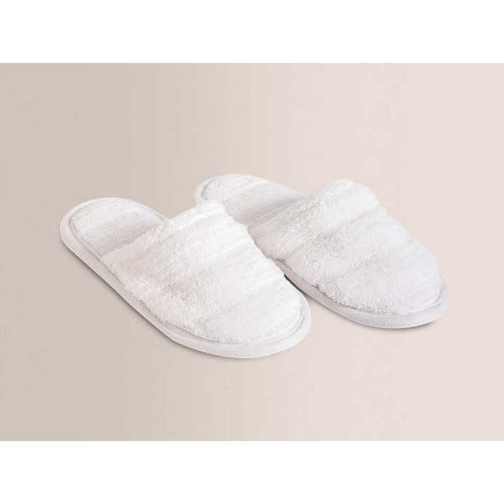 Albornoz y zapatillas Don Algodón Arlet blanco | Pack regalo