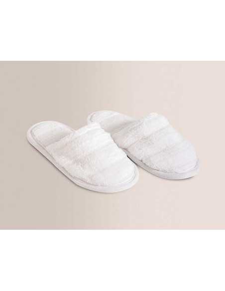 Albornoz y zapatillas Don Algodón Arlet blanco | Pack regalo