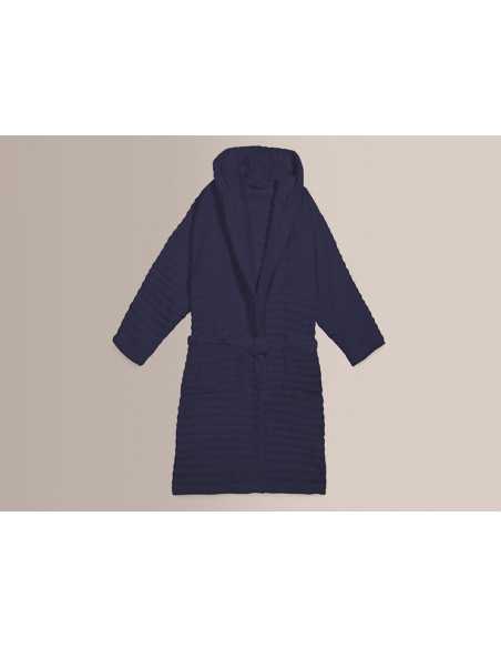 Albornoz y zapatillas Don Algodón Arlet azul| Pack regalo