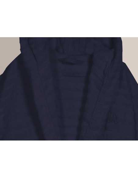 Albornoz y zapatillas Don Algodón Arlet azul| Pack regalo