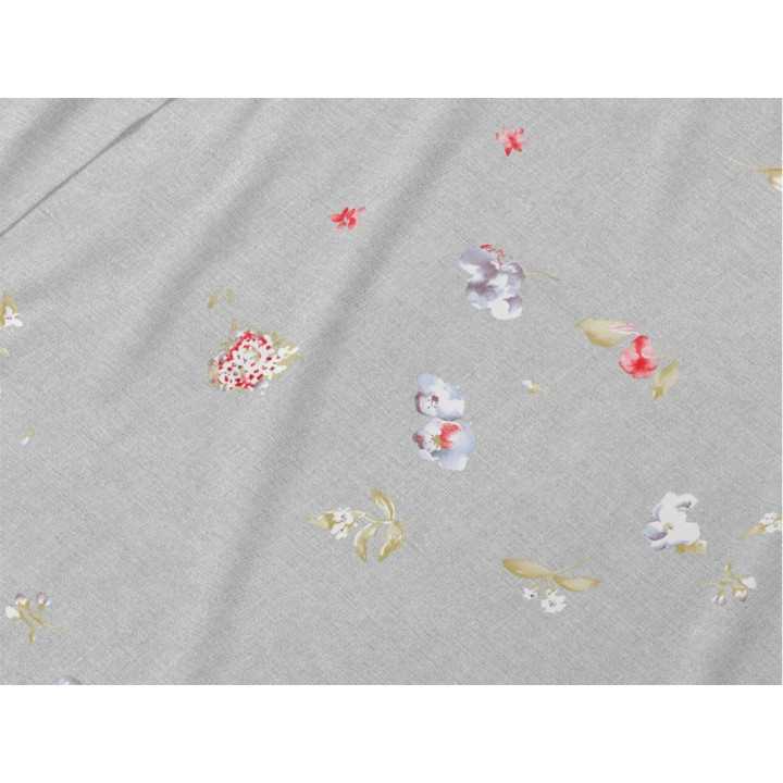 Sábanas Burrito Blanco 100% Algodón Yobana Gris | Diseño exclusivo