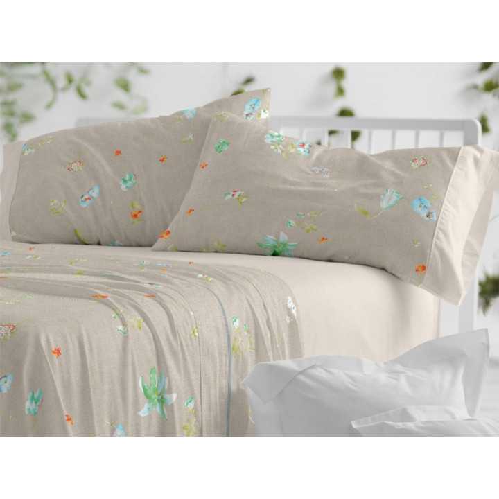 Lençóis Burrito Branco 100% Algodão Linho Yobana | Design exclusivo