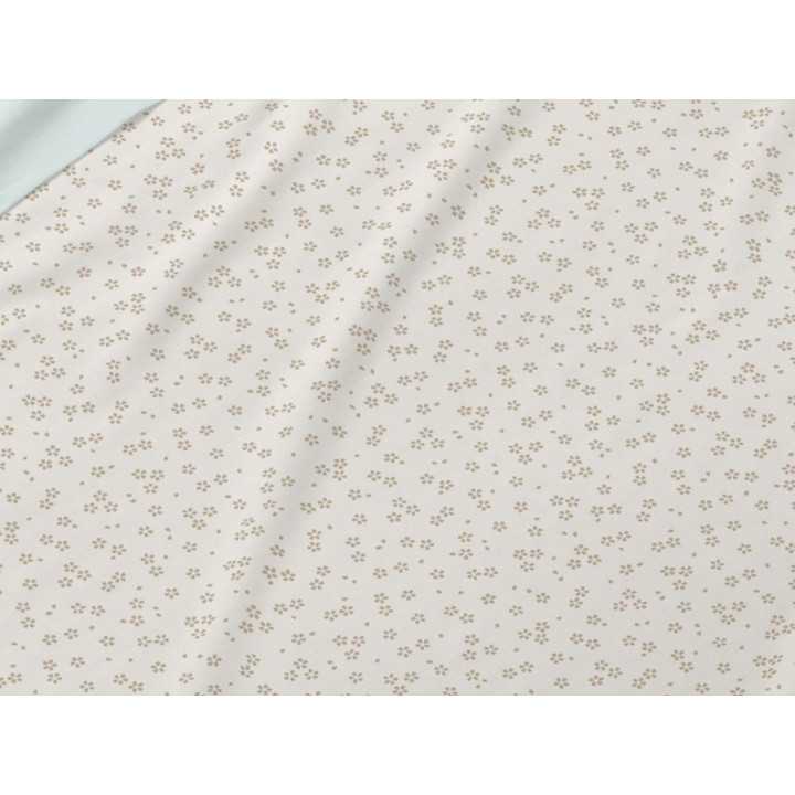 Conjunto de lençóis Naima Agua | Folhas de Burrito Branco