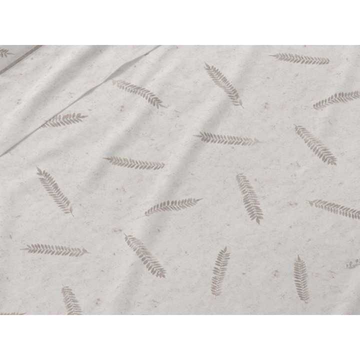 Conjunto de lençóis Espiga pedra | Folhas de Burrito Branco