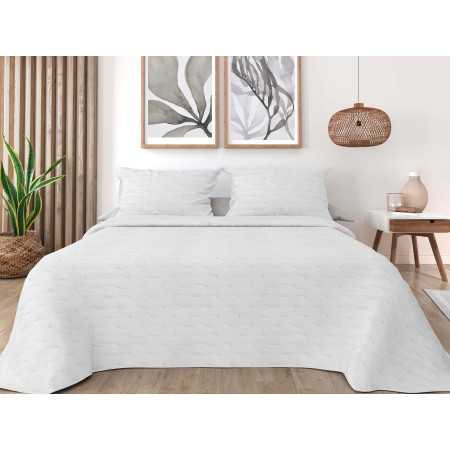 Colcha Bouti branco Eider | Colcha de Verão | Revitex