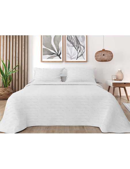 Colcha Bouti Eider blanco | Colcha de Verano | Revitex