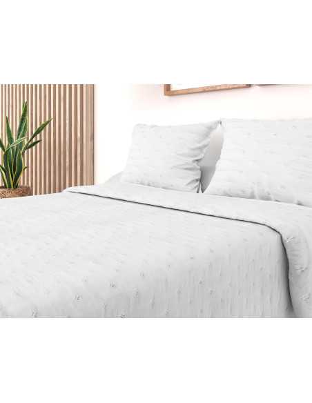 Colcha Bouti Eider blanco | Colcha de Verano | Revitex