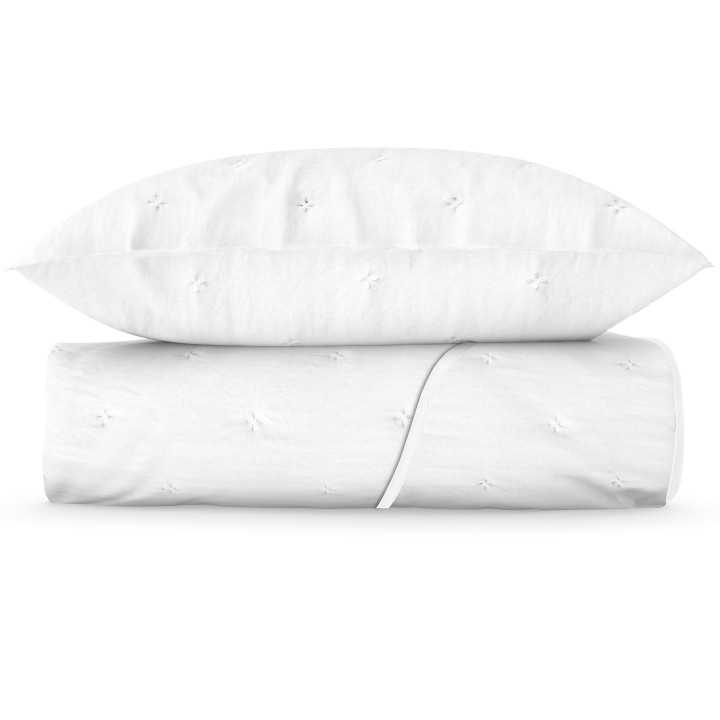 Colcha Bouti branco Eider | Colcha de Verão | Revitex