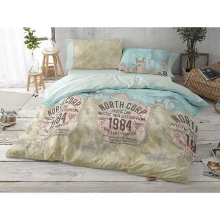 Funda nórdica Burrito Blanco Arctic | Funda nórdica 3 piezas