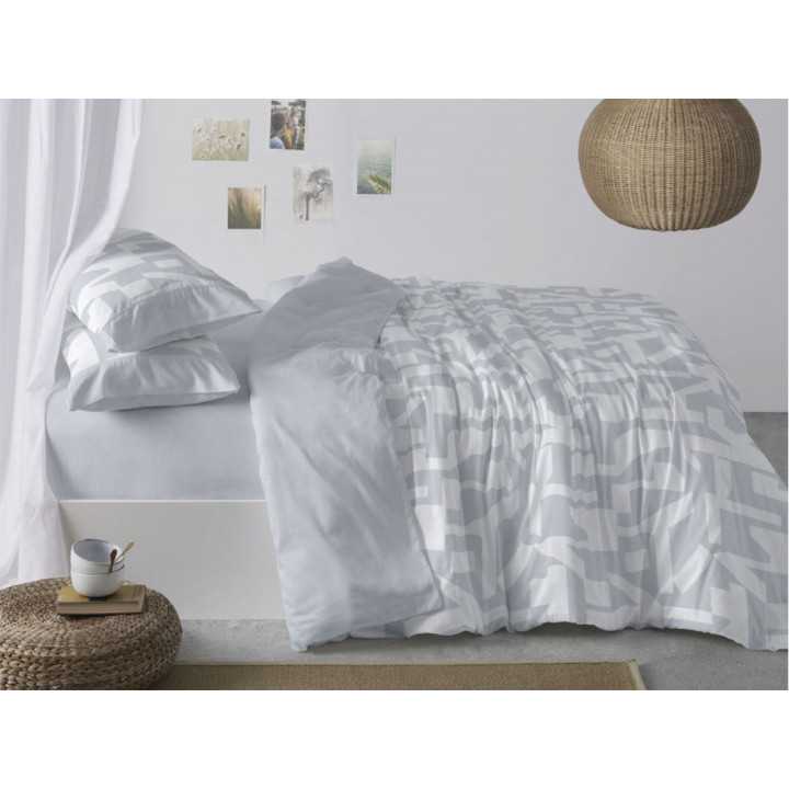 Funda nórdica Burrito Blanco Paint azul | Funda nórdica 3 piezas